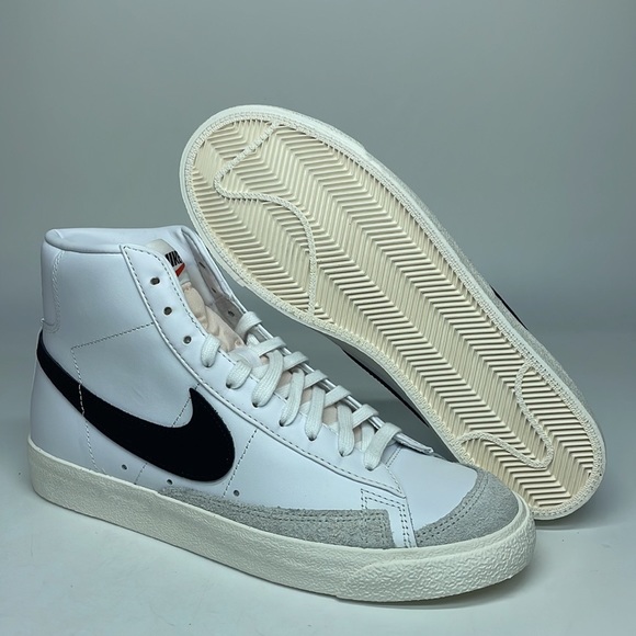 Nike Other - New Nike Blazer Mid 77 Vintage Black/White BQ6806-100 USED Defects sz 10